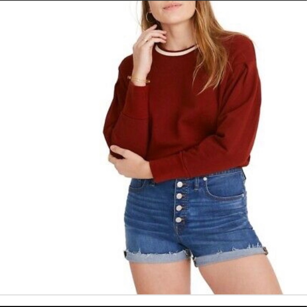 Madewell High-Rise Denim Shorts